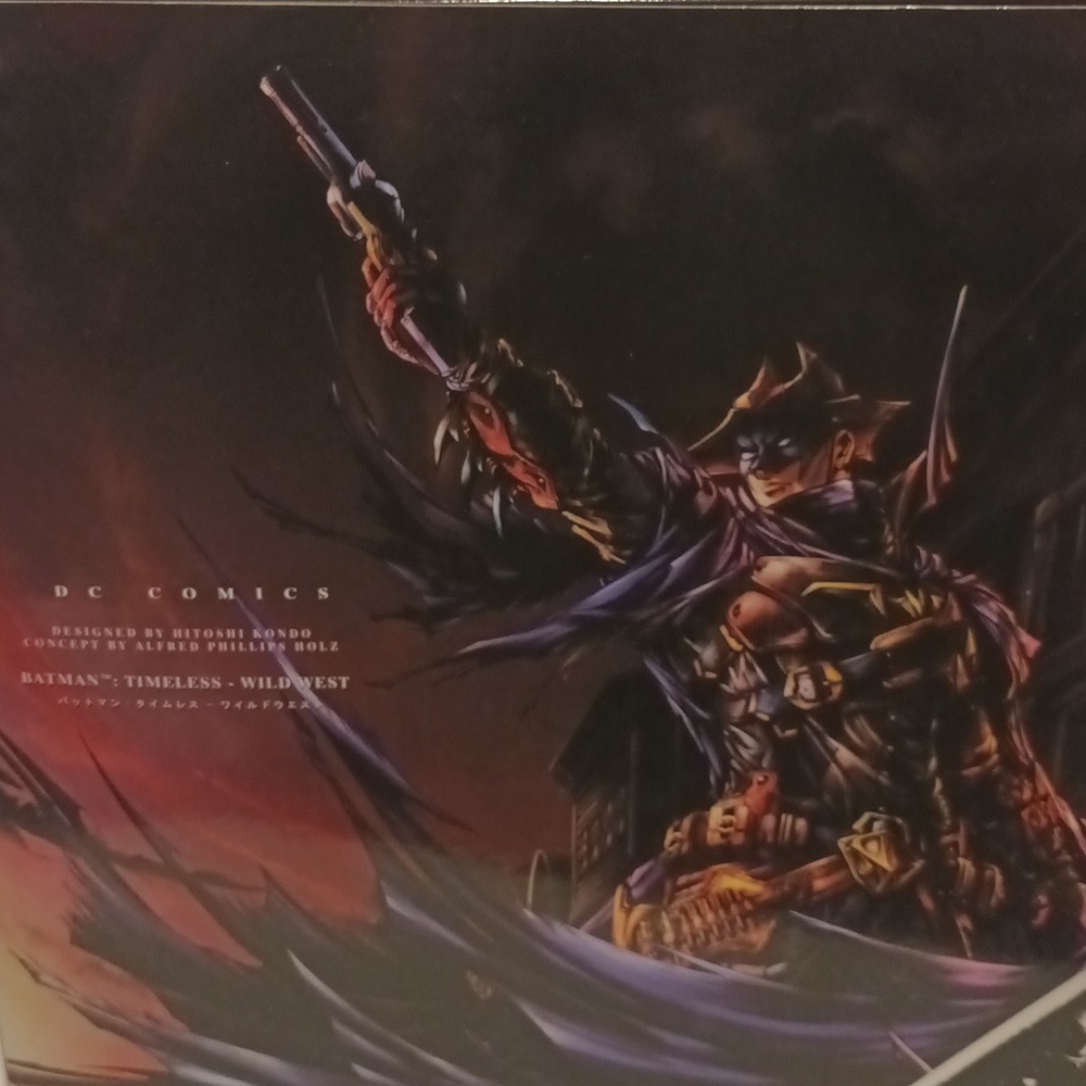 Dc comics variant playarts action figures batman wild west